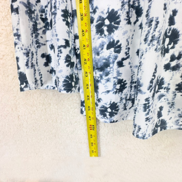 Japna Maxi Dress Women Size Medium Strapless Ruffle Tie Dye Tassel Boho Beach - Picture 4 of 12